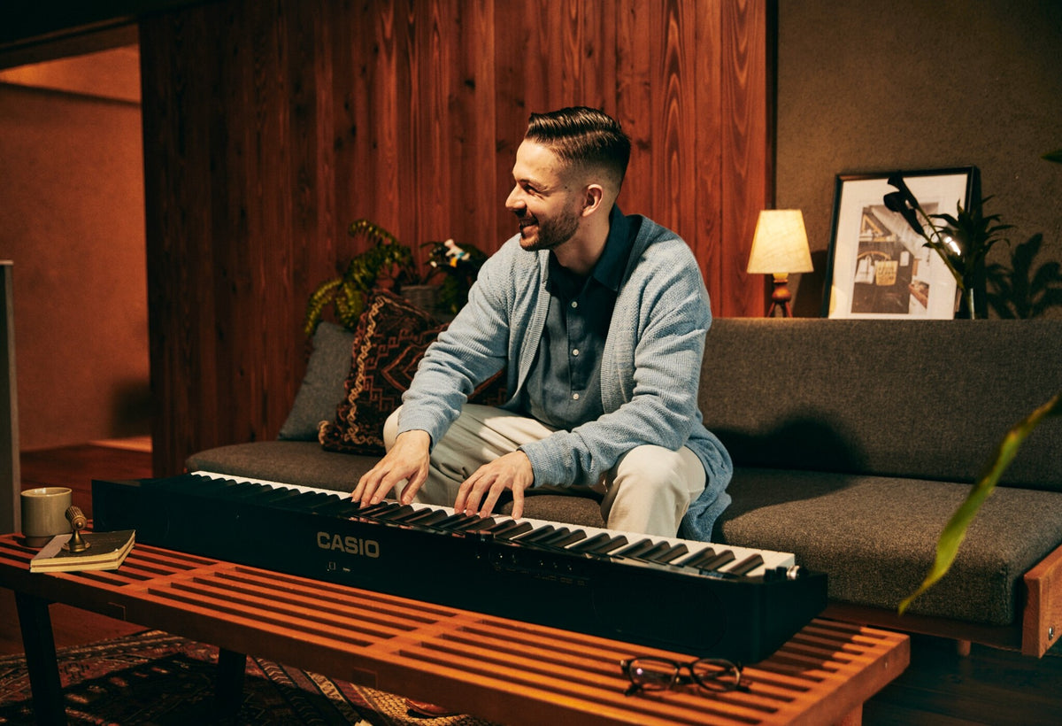 Playing a Casio Privia PX-S3100 digital piano at home