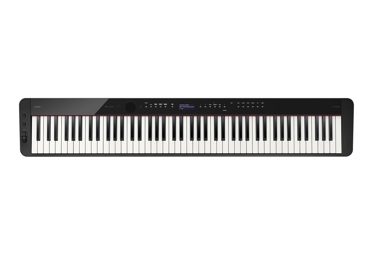 Casio PX-S3100 black digital piano – keyboard and controls